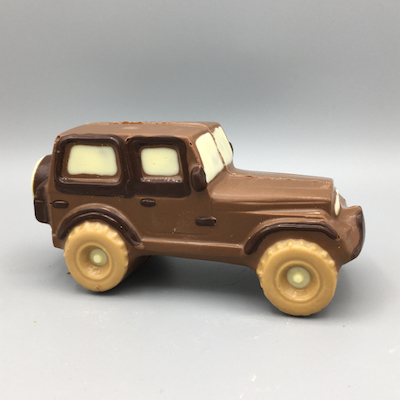 Schokoladenfigur Jeep